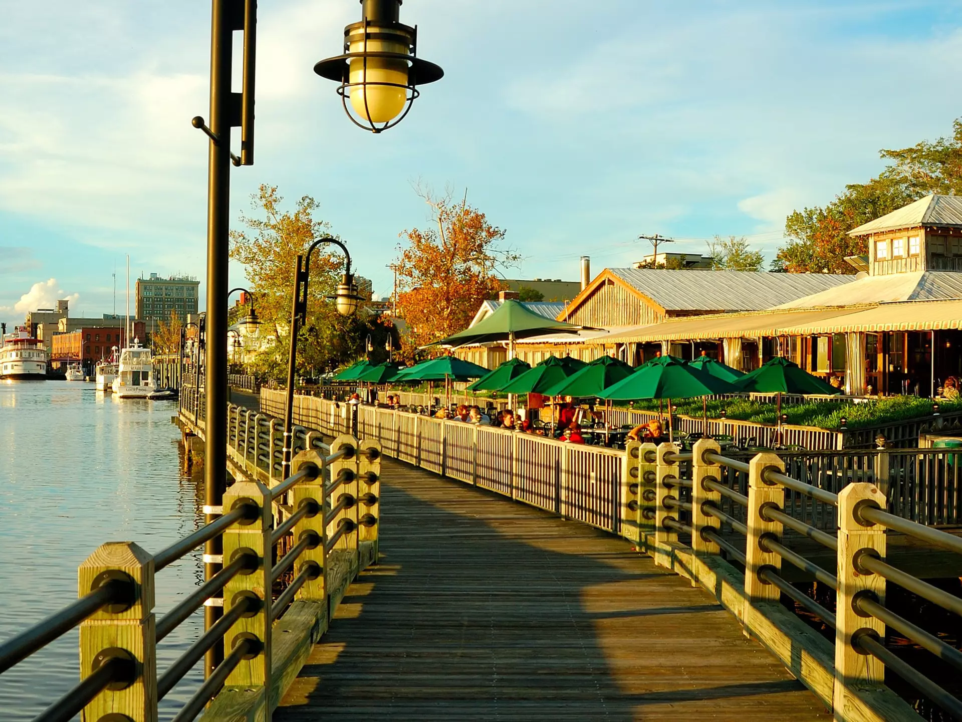 Take a stroll along the Riverwalk and stop for dinner and drinks along the way