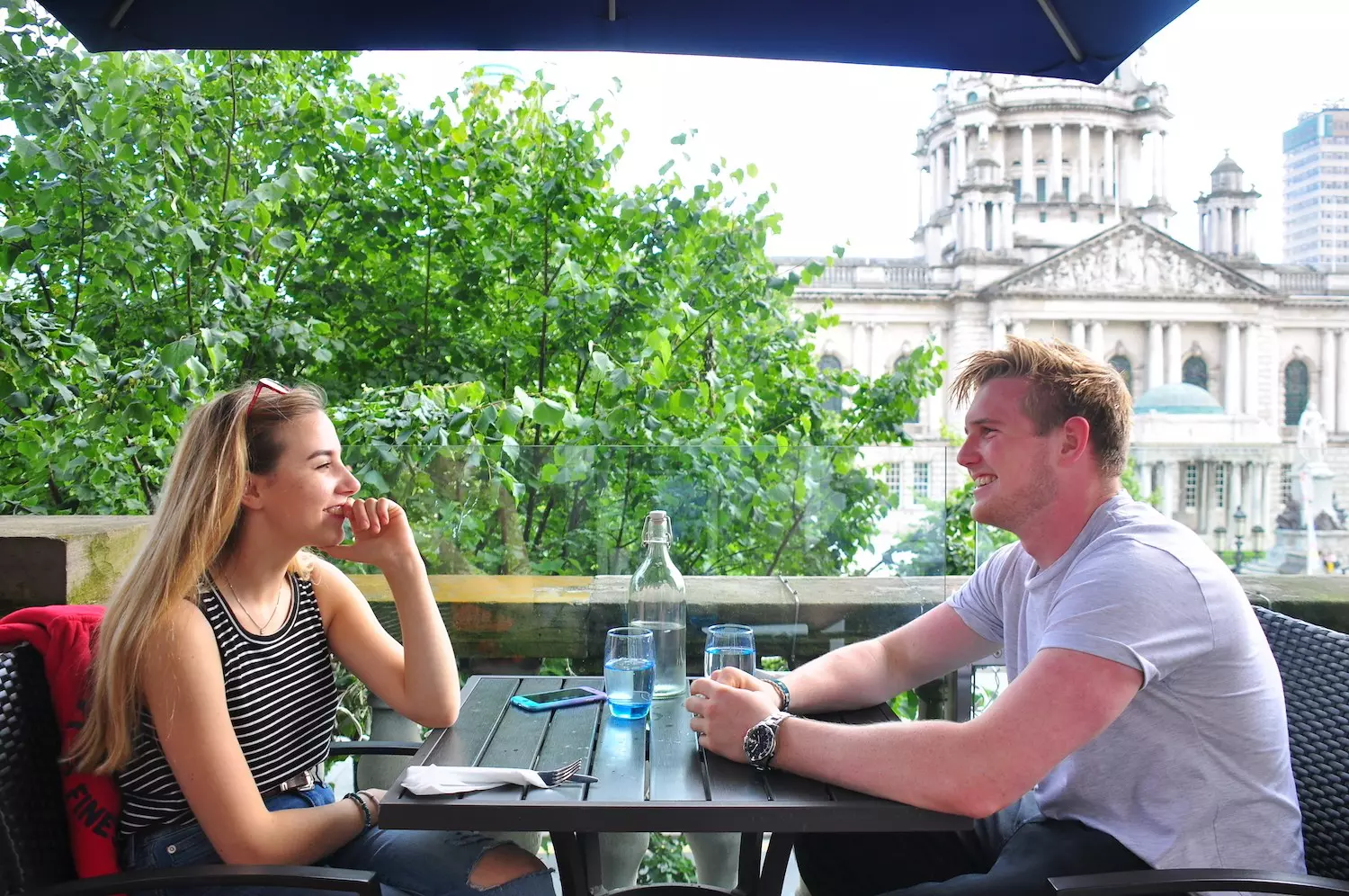 Opt to dine out for lunch or an