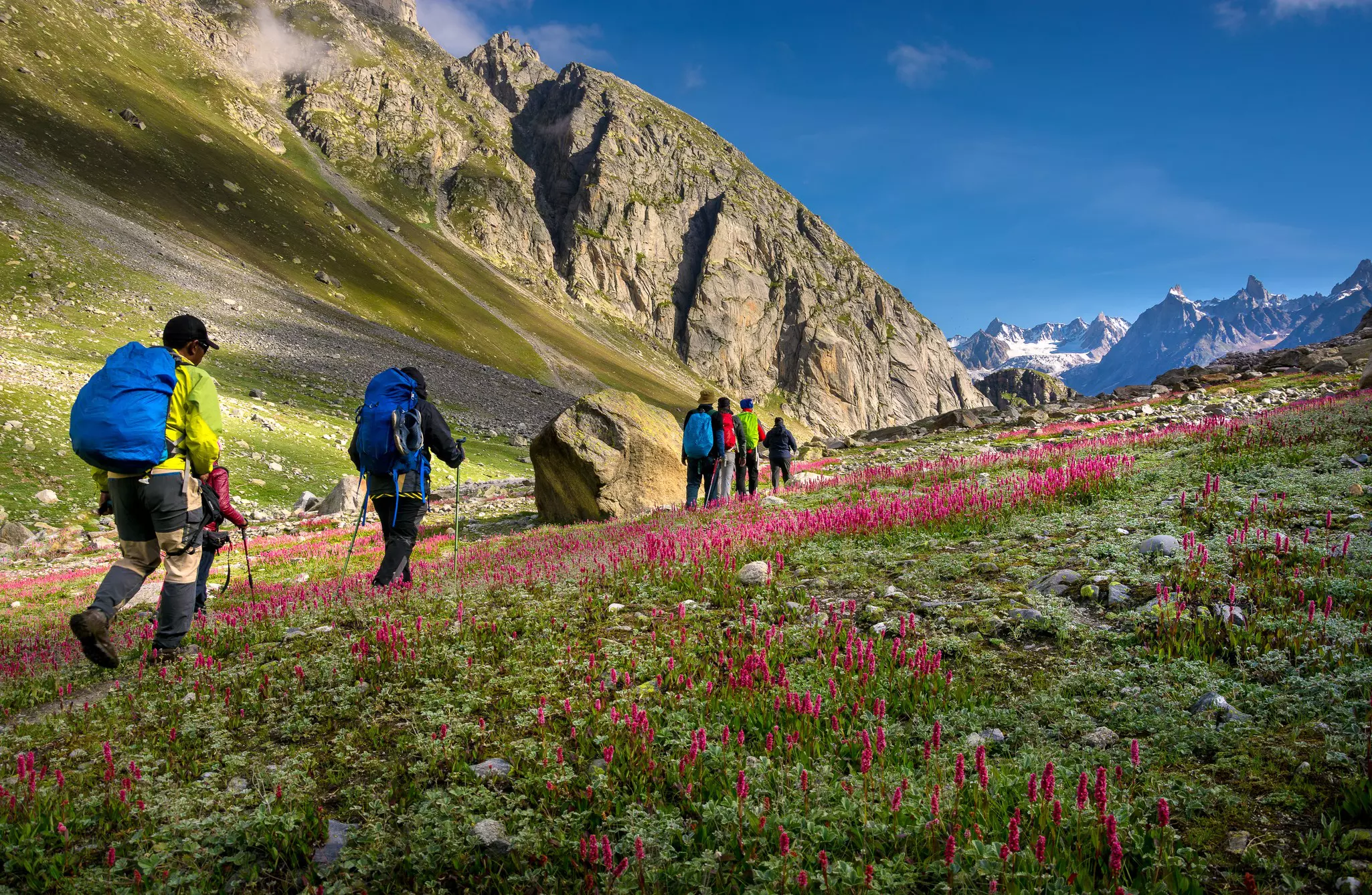 The trek to the Hampta Pass takes in classic Himalayan landscapes © muhd fuad abd rahim / Shutterstock