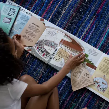 Children reading books - LP Kids Lifestyle Marketing shoot.