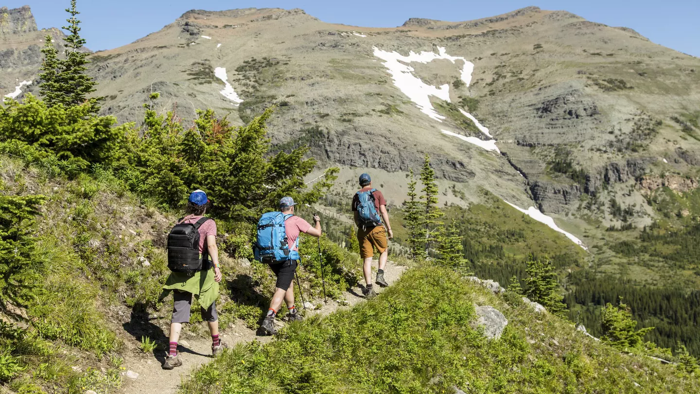 Hike through majestic Glacier National Park in Montana © Jacob W. Frank / National Park Service