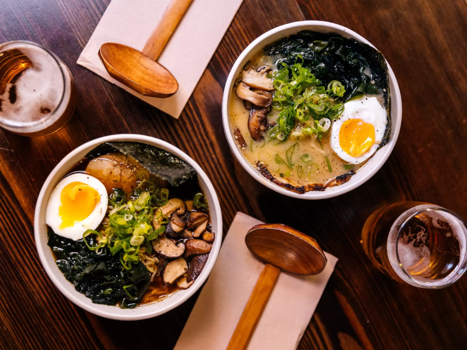 Ramen for two. Alexander Spatari/Getty Images