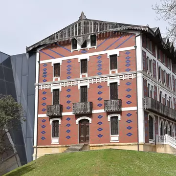 Getaria, Spain - 19 March, 2022: Exterior of the Balenciaga Museum in Getaria, Gipuzkoa; Shutterstock ID 2213246069; purchase_order: 65050; job: POIs; client: Lonely Planet; other: digital download