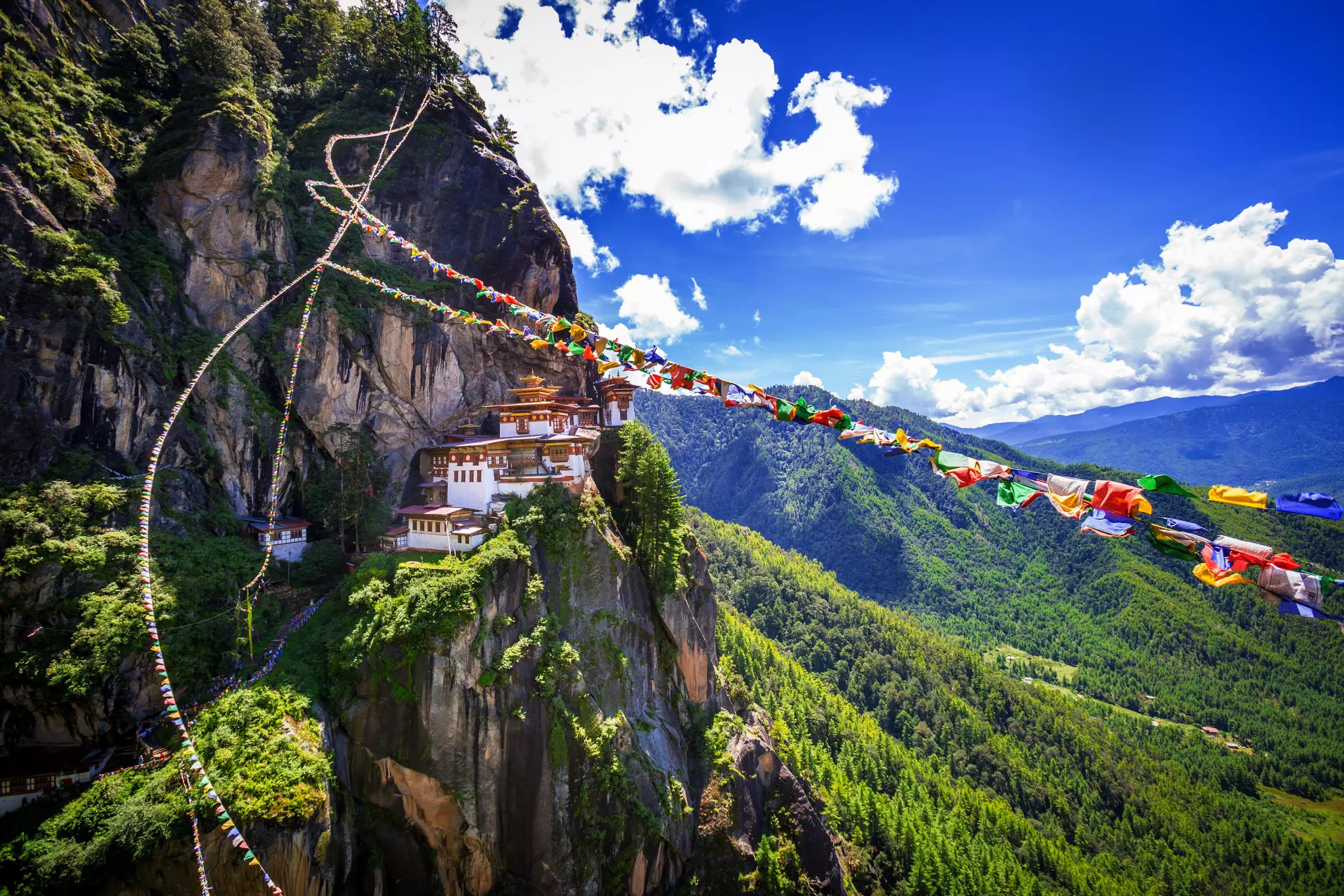 The incredible Taktshang Goemba (Tiger's Nest Monastery) in Bhutan © Kardd/Getty Images/iStockphoto