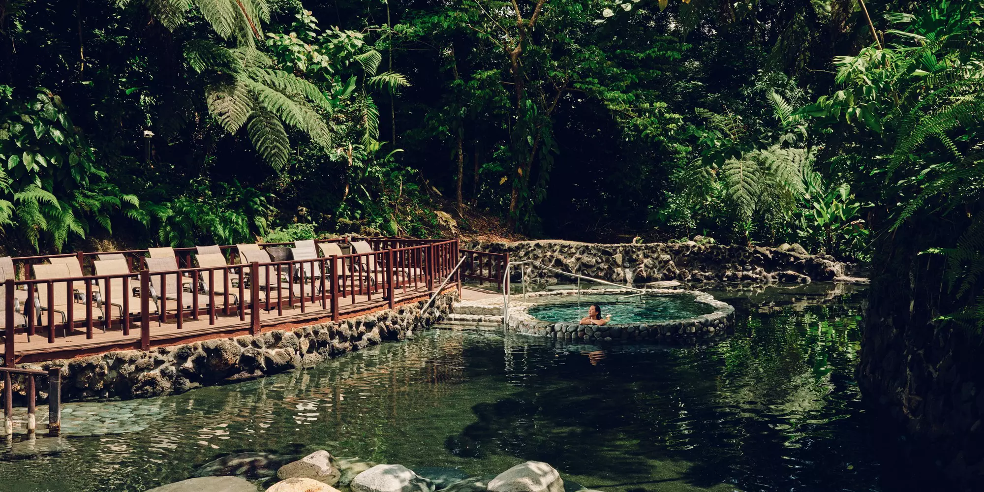 Ecotermales Hot Springs at Arenal Volcano, La Fortuna, Costa Rica. April 2026. 

.
