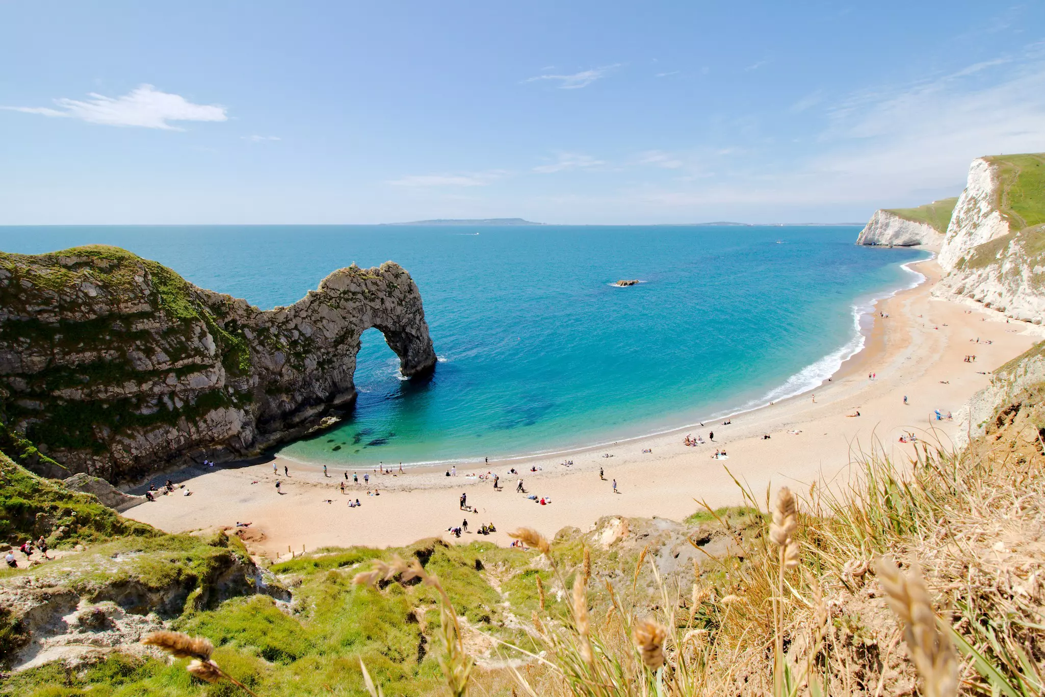 Durdle door arch on the Jurassic coast, Dorset, UK