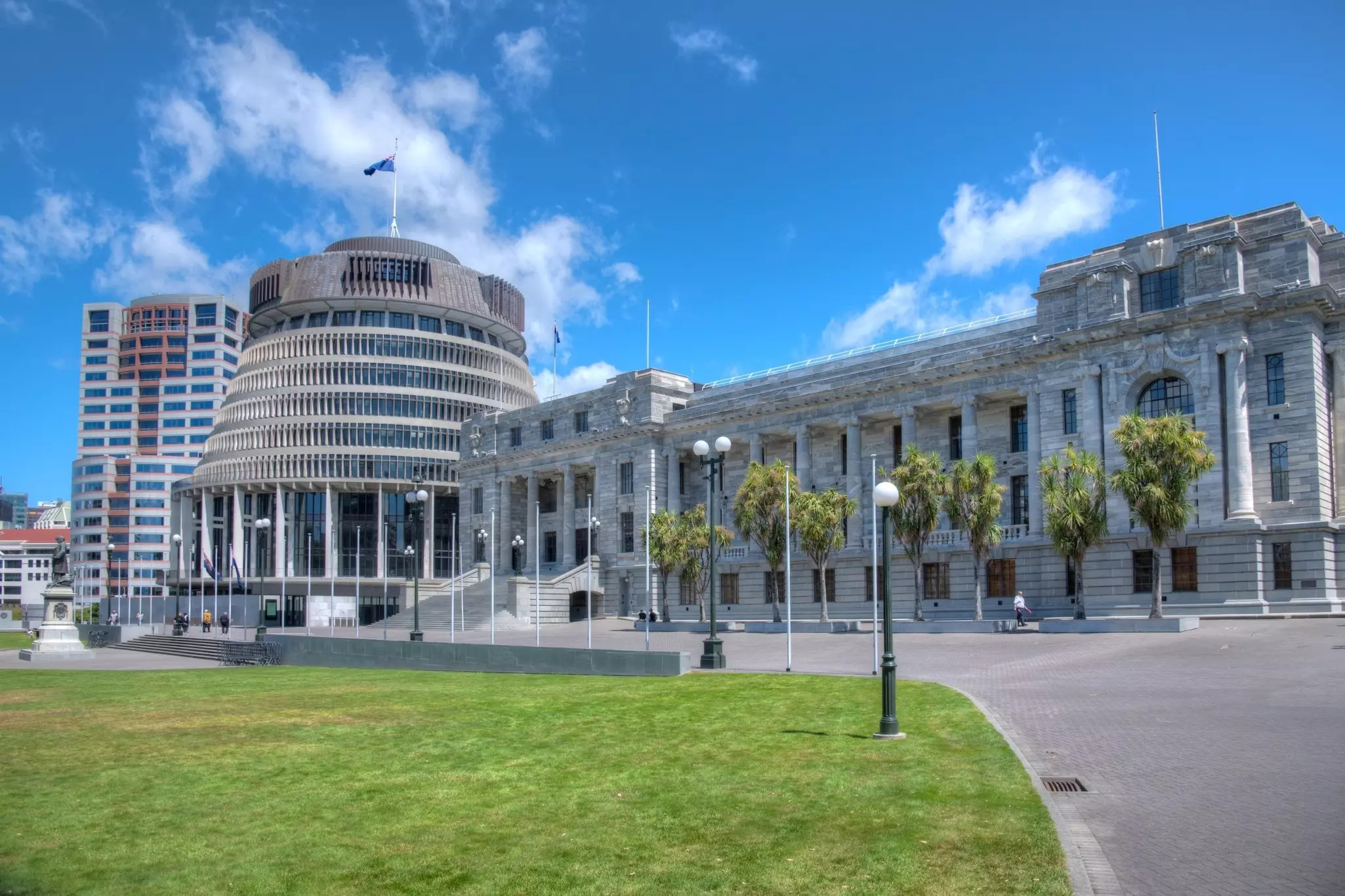 New Zealand Parliament Buildings in Wellington, License Type: media, Download Time: 2025-03-20T20:27:12.000Z, User: mvm_lonelyplanet, Editorial: false, purchase_order: 56530 - Guidebooks, job: New Zealand 22, client: Global Publishing-WIP, other: Virginia Moreno