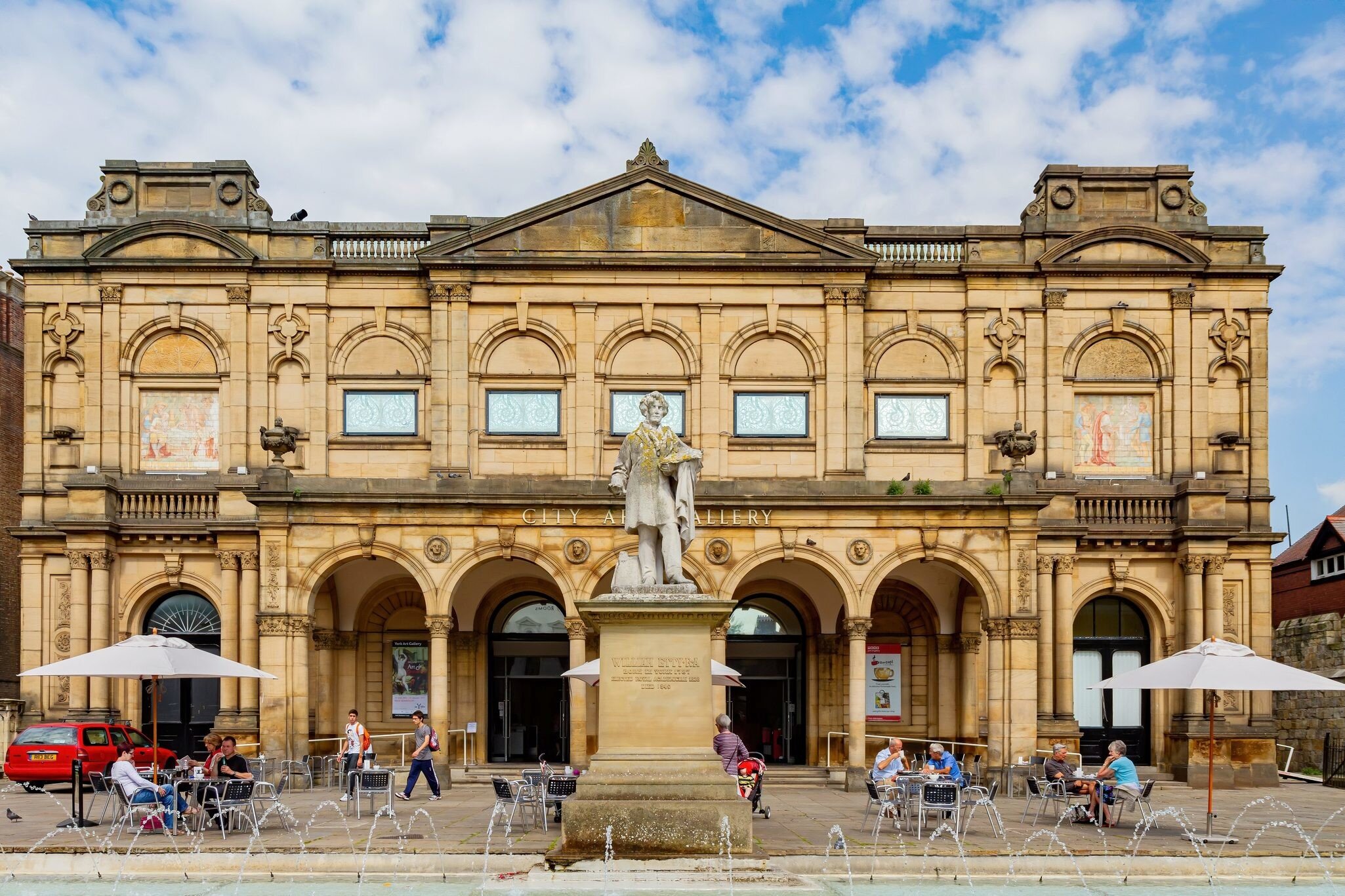 Exterior view of the York Art Gallery