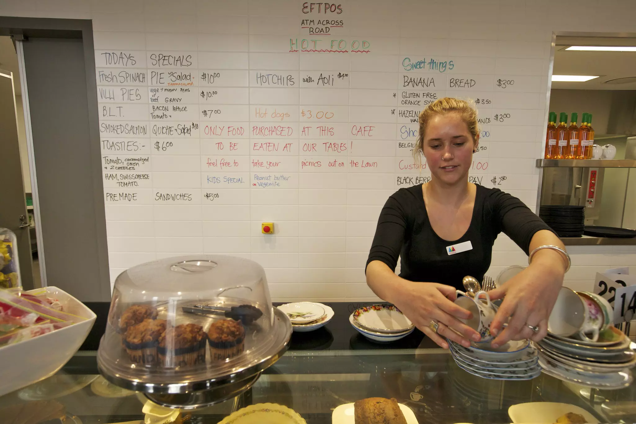 Working in a museum cafe in New South Wales © Oliver Strewe / Lonely Planet
