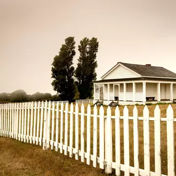 American Camp in San Juan island Historical Park, Washington State, USA