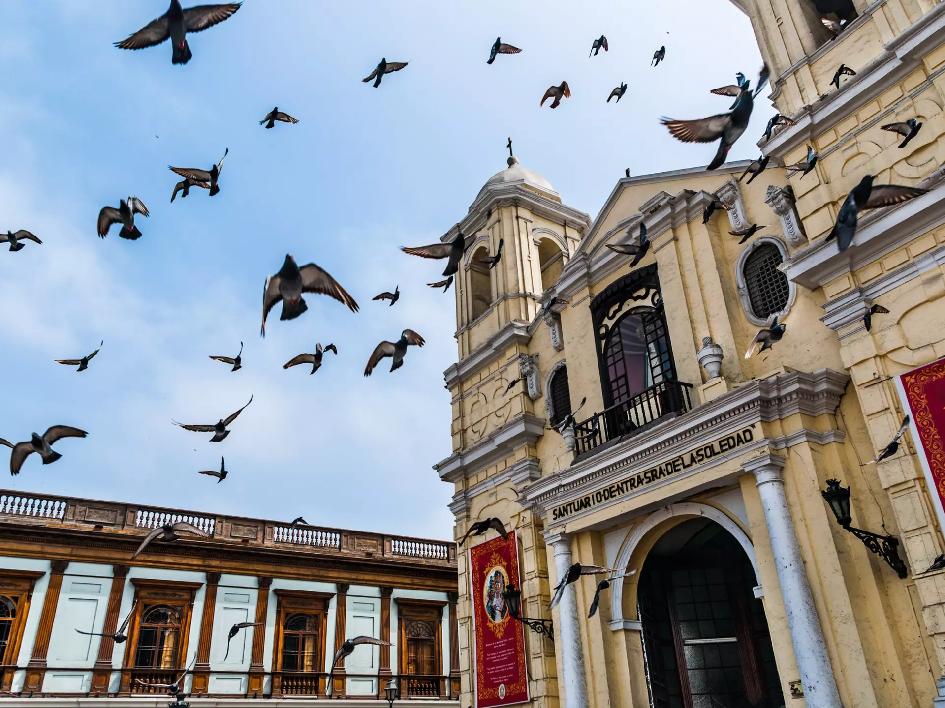 Cathedral of San Francisco in Lima, Peru; Shutterstock ID 523965208; your: Alex Howard; gl: 65050; netsuite: Online Editorial; full: Lima for free
523965208
america, architecture, armas, attraction, built, capital, cathedral, catholic, church, city, colonial, convent, destination, dove, francisco, government, landscape, lima, main, mayor, miraflores, monasterio, monastery, moorish, nature, old, park, people, peru, plaza, religion, religious, san, scene, spanish, square, tourism, tourist, tower, travel, urban, vacation, yellow