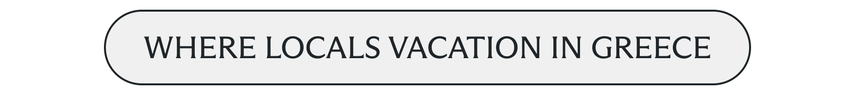 Where locals vacation in Greece