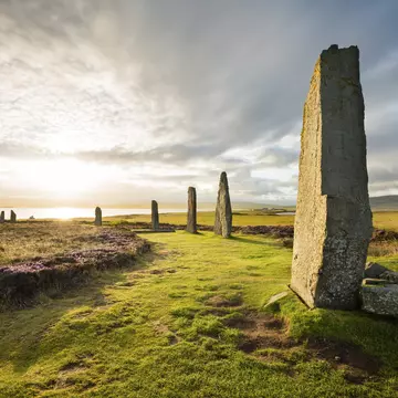 LP Traveller magazine-Issue 62, Orkneys-The Islands that Time Forgot, Lonely Planet Traveller Magazine
Stone circle 'Ring Of Brodgar' at sunrise.