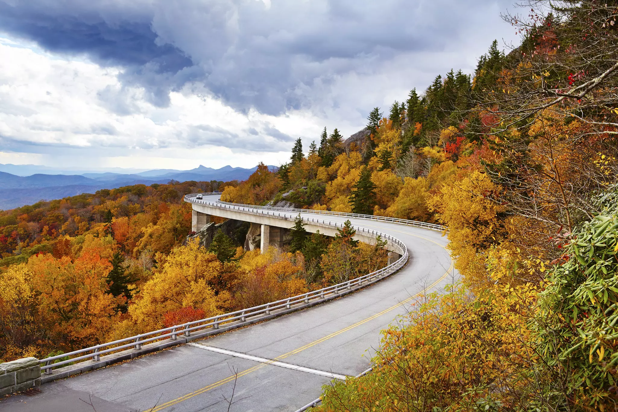 Fall colors along the Blue Ridge Parkway