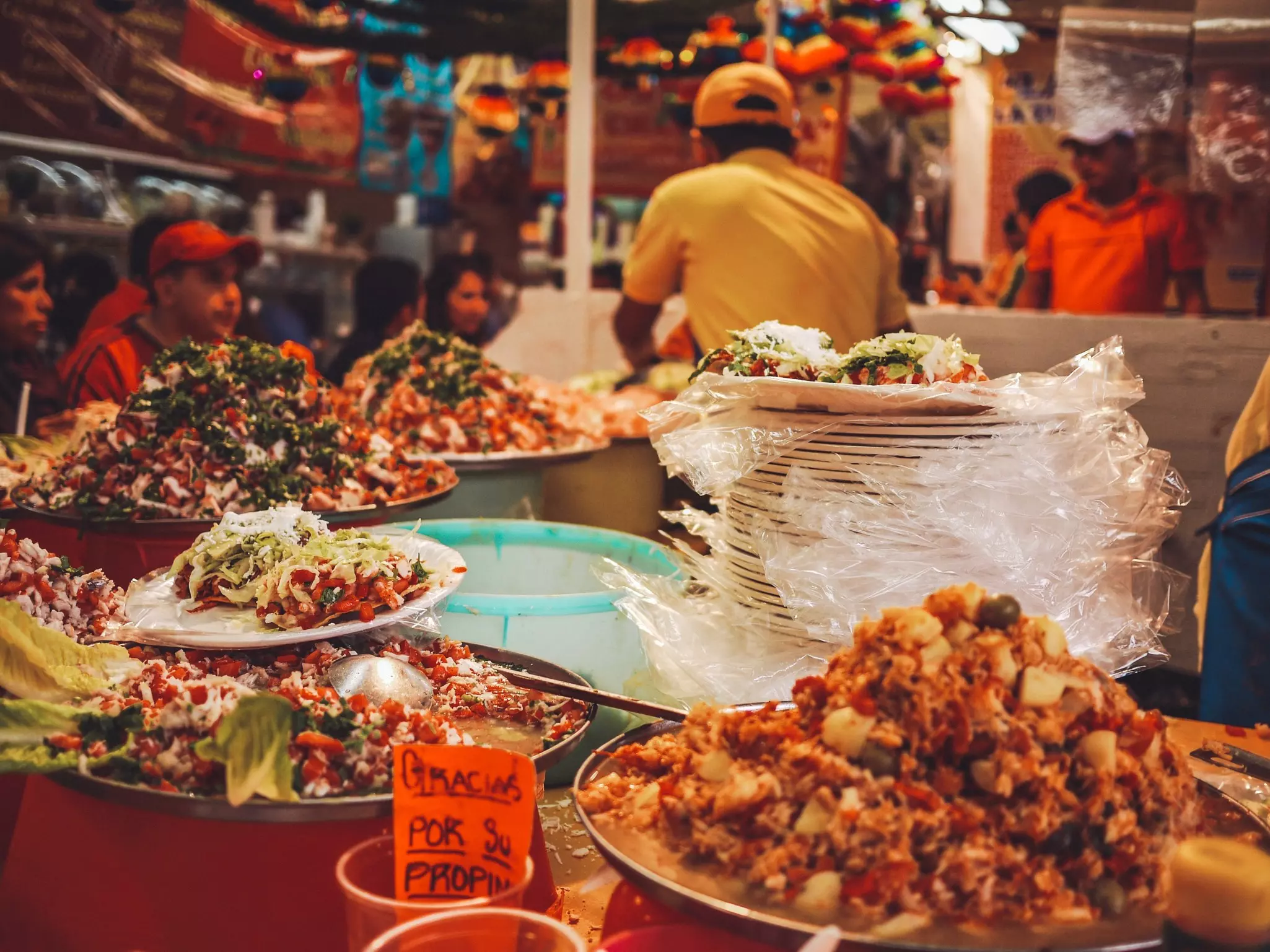 Come hungry for tostadas to Mercado de Coyoacán, ideally at lunchtime. Shutterstock