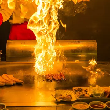 Japan, Kansas City and Lebanon are known for very different cuisines, but their food has a common element: fire-powered flavor
240798514
barbecue, barbeque, bbq, beef, close, close-up, closeup, cook, cooked, cooking, cookout, copy, delicious, fire, flame, food, fry, grate, grill, grilled, grilling, horizontal, hot, japan, japanese, kobe, loin, meat, nobody, one, outdoor, outside, prepare, red, roast, sirloin, space, steak, tasty, teppanyaki, top, up
