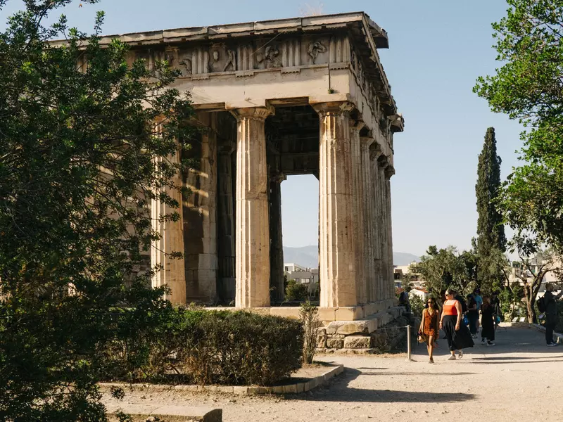 Ancient Agora, Athens, Greece - May 2025.