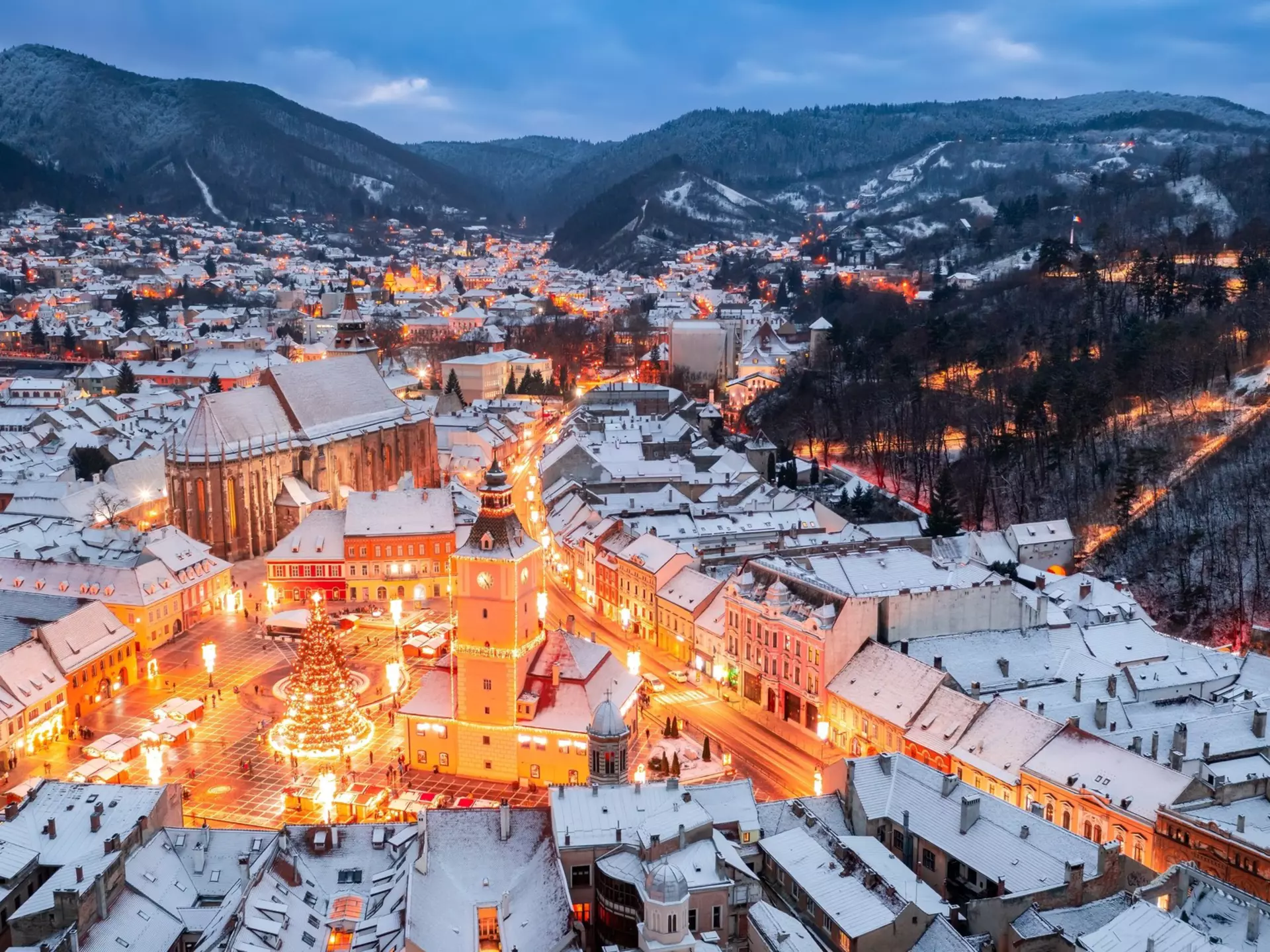 From snowy winters to summers on the beach, there's no bad time to visit Romania. ecstk22/Shutterstock