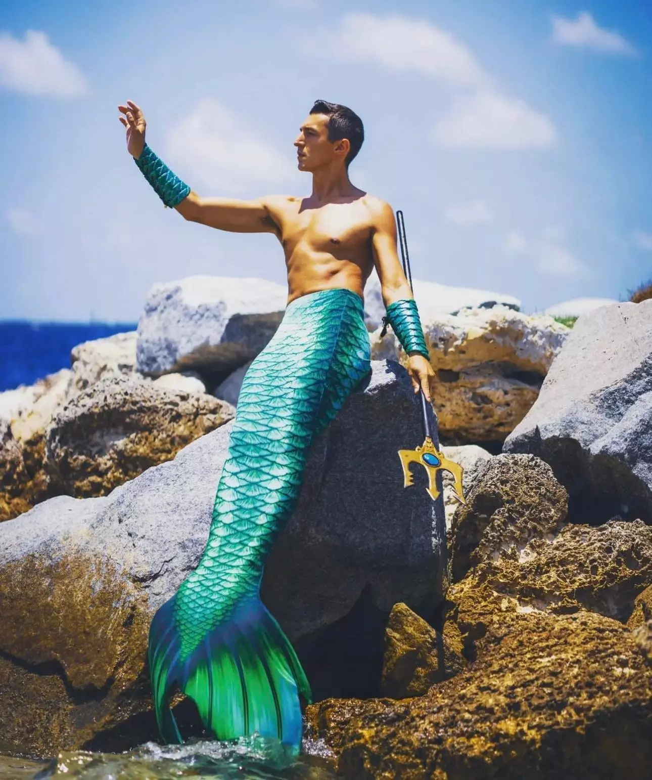 Mermaiding is an inclusive hobby © Merman Andrew