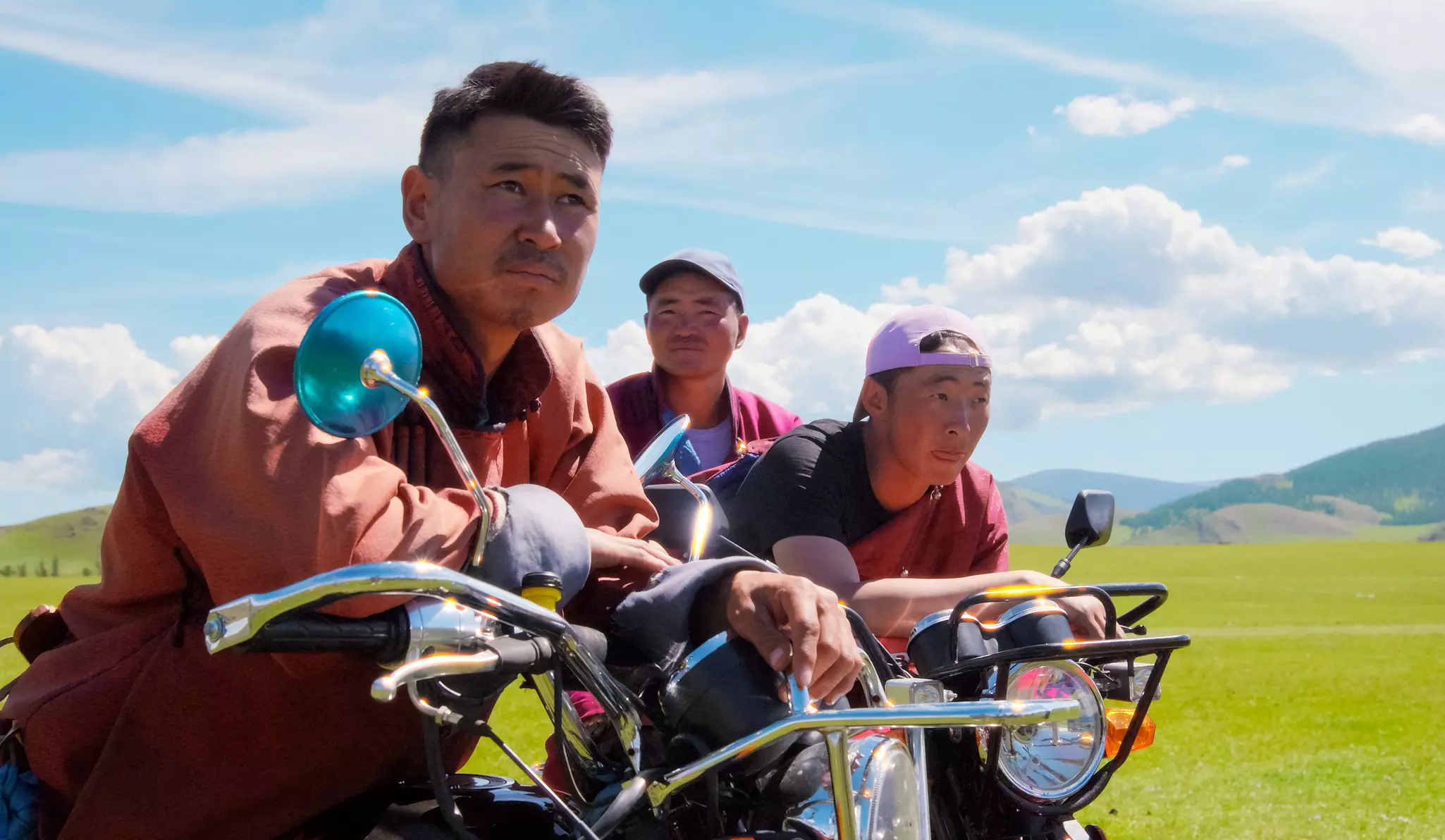 Modern day herders in Mongolia © Jack Pearce/Lonely Planet