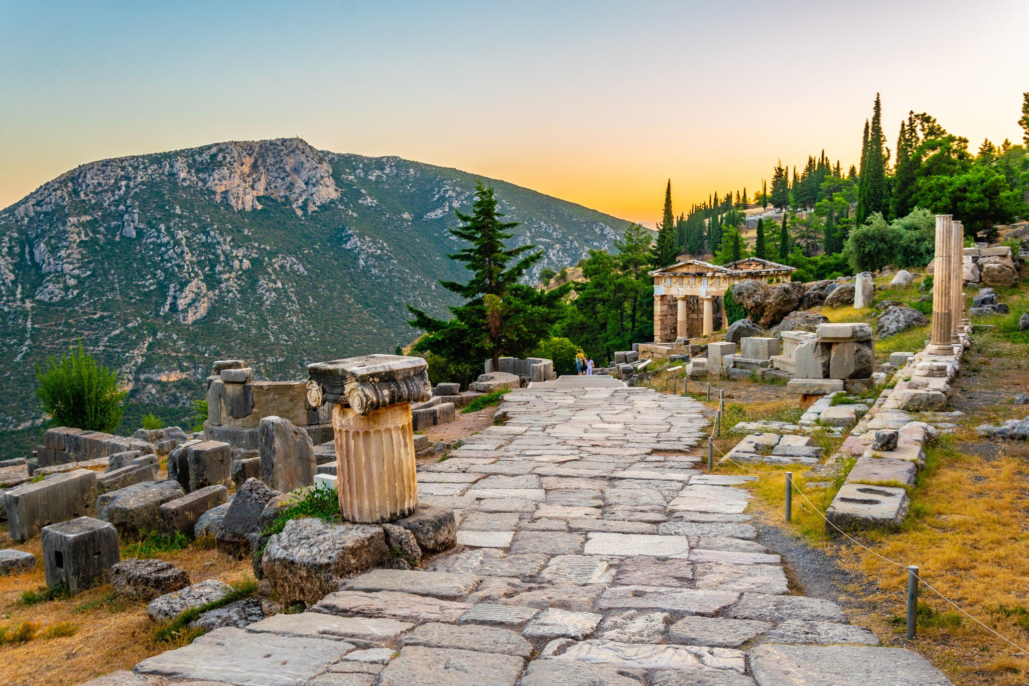 See some of Greece's best ruins at Delphi. Getty Images/iStockphoto