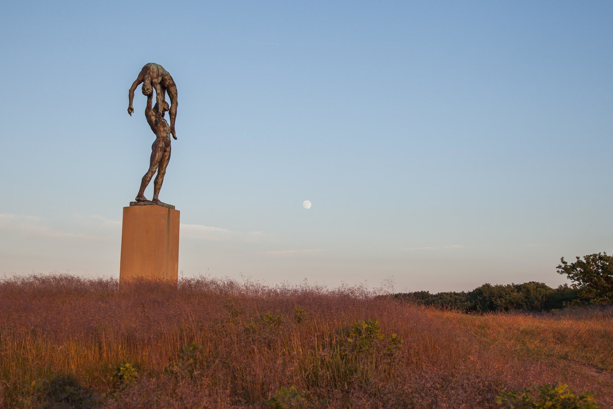 Outdoor statues in the Rudolph Tegners Museum & Statuepark in Zealand, Denmark. 