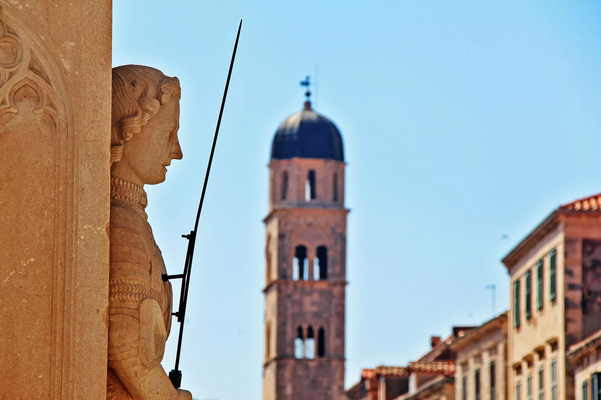 The knight on the Orlando Column plays an important role in Dubrovnik's system of measurements © b-hide the scene / Shutterstock