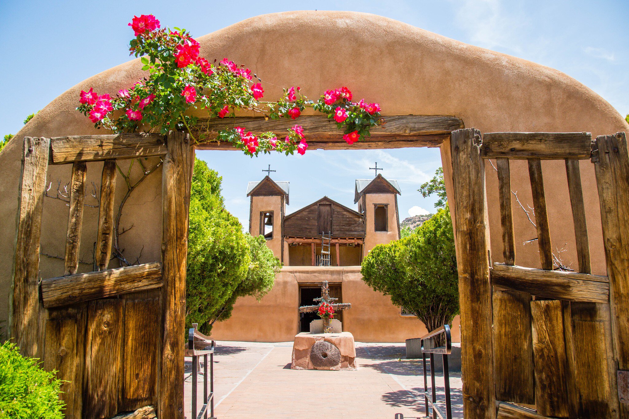 El Santuario de Chimayo pilgrimage site in New Mexico