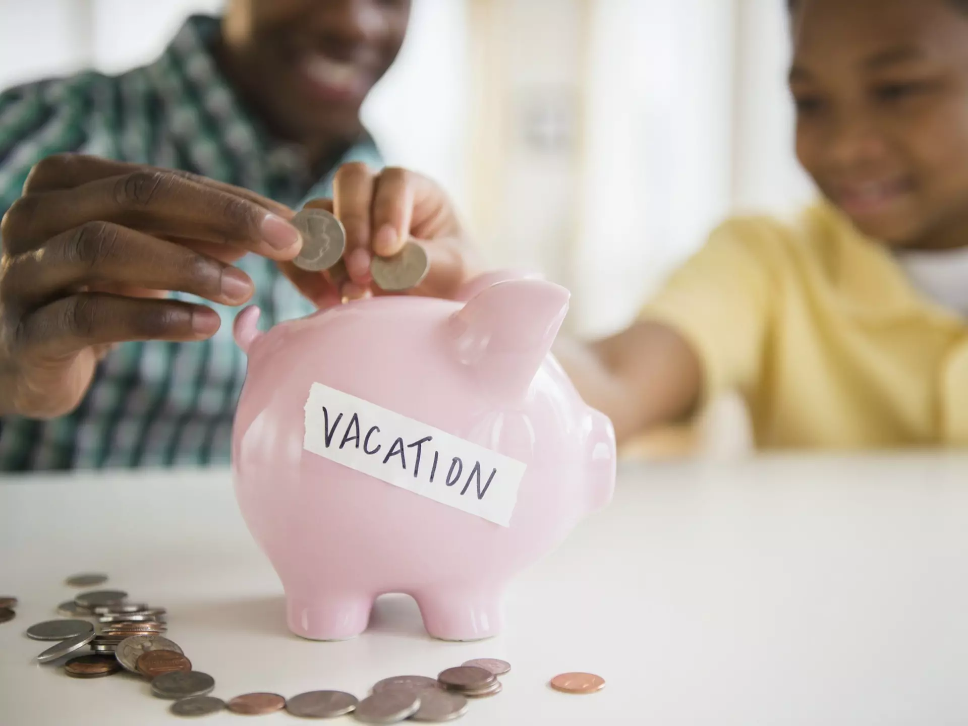 Father and son saving coins for vacation
508482555
12-13 years, 35-39 years, achievement, adhesive tape, african-american ethnicity, anticipation, aspirations, banking, black hair, bonding, boy, boys, brunette, budget, budgeting, childhood, close up, coin, color image, concept, concepts, day, dollar, domestic life, enjoying, excitement, family with one child, father, finance, focus on foreground, front view, future, goal, hand, happy, head and shoulders, holding, horizontal, ideas, indoors, investing, investment, jersey city, lifestyle, love, man, mid adult, mid adult men, money, new jersey, one parent, optimism, penny, people, personal finance, photography, piggy bank, placing, planning, practical, pre-adolescent child, preparing, responsibility, saving, saving for a rainy day, savings, sitting, smiling, son, surface level, teamwork, text, together, togetherness, travel, two people, united states, vacation, wealth