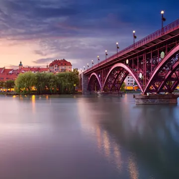 Maribor,,Slovenia.,Cityscape,Image,Of,Maribor,,Slovenia,At,Beautiful,Summer