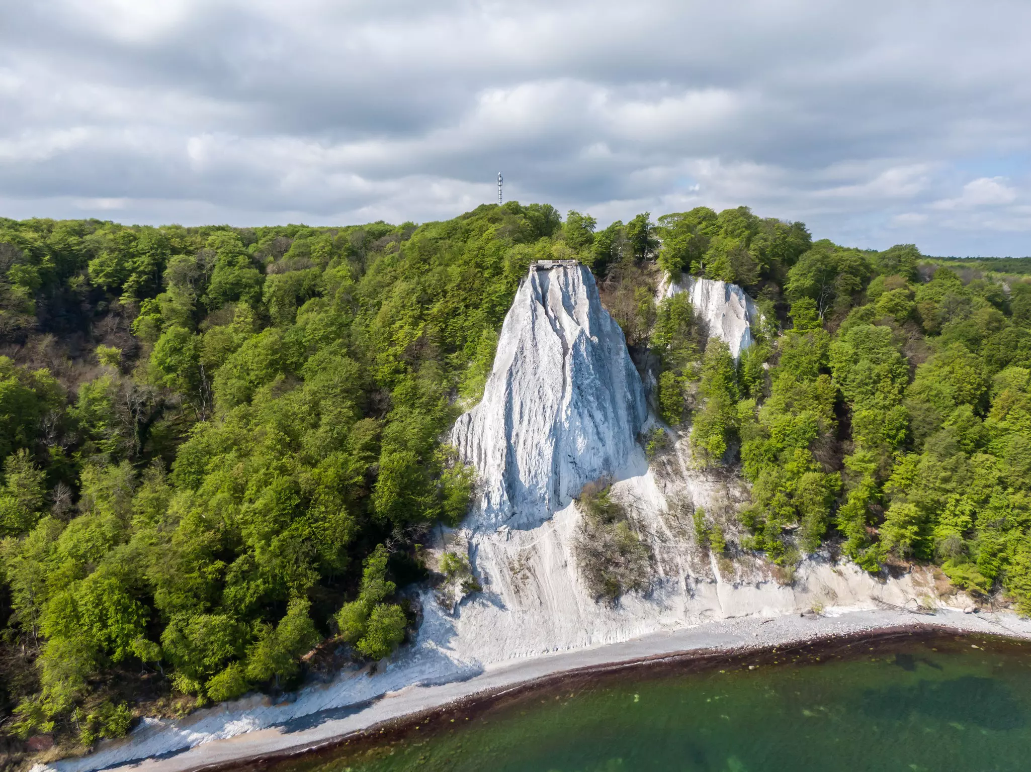 Chalk cliffs of Jasmund National Park, Germany