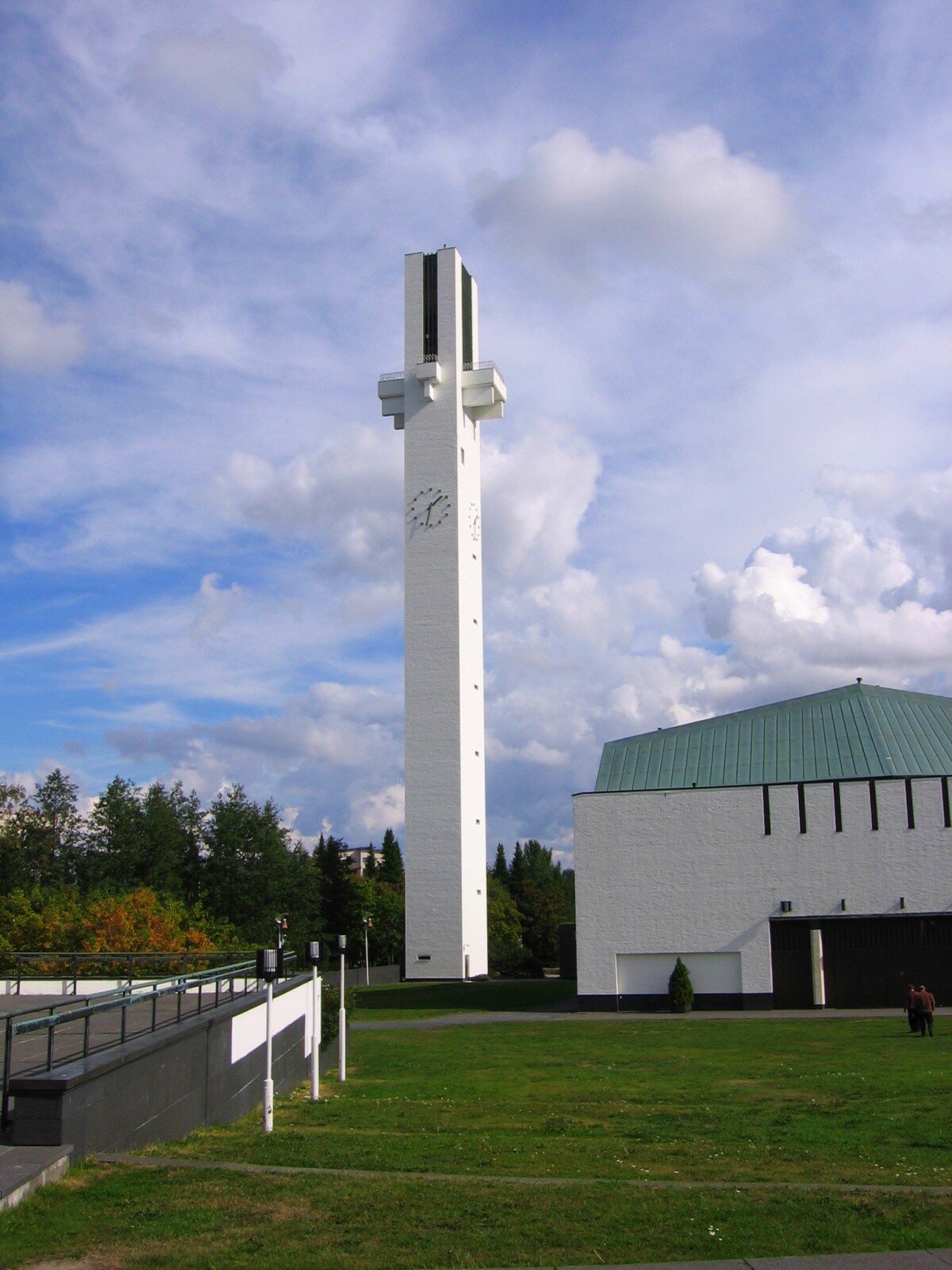 Lakeuden Risti church by Alvar Aalto. Location: Seinajoki, Finland. More images of Alvar Aalto's architecture: