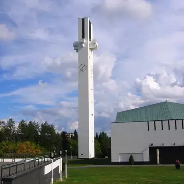 Lakeuden Risti church by Alvar Aalto. Location: Seinajoki, Finland. More images of Alvar Aalto's architecture: