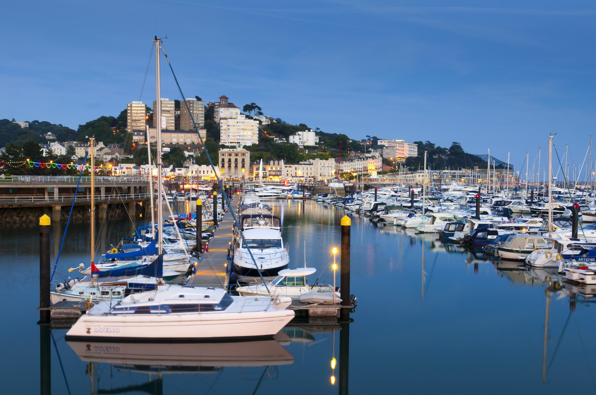 UK, England, Devon, Torbay, Torquay, Torquay Harbour