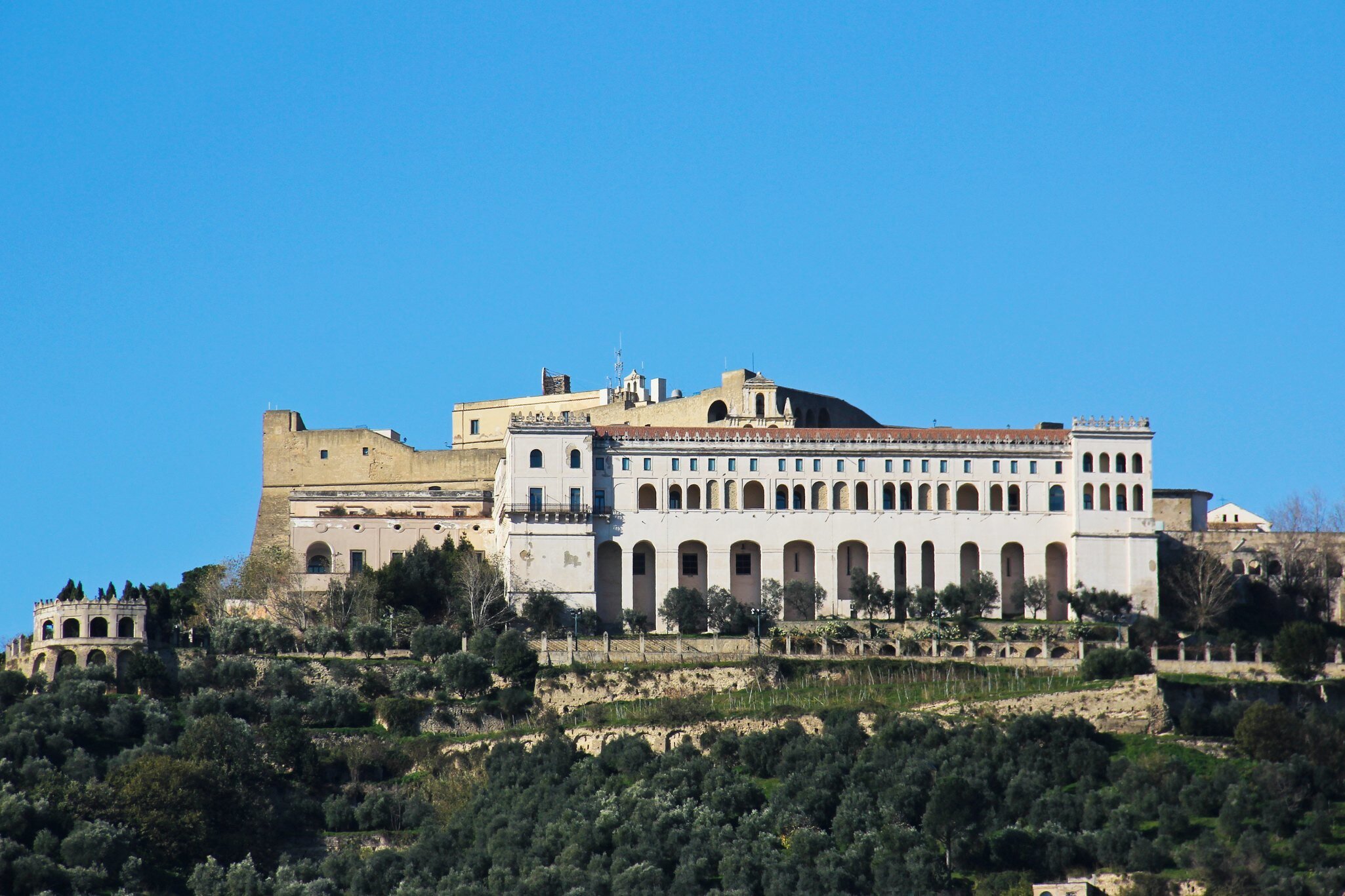 Castel Sant'Elmo in Naples nea Certosa di San Martino.