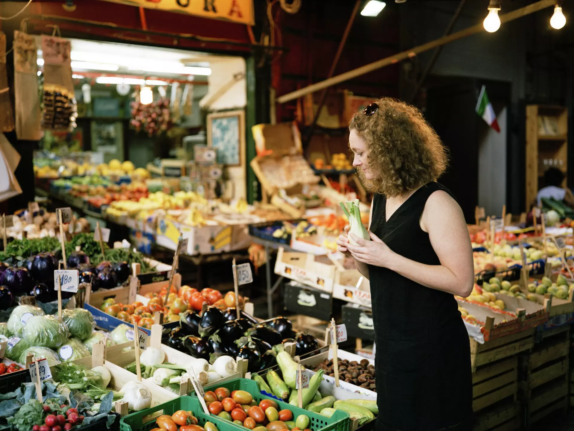 Palermo's atmospheric Vucciria Market. Gary Yeowell / Getty Images