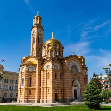 The Orthodox Cathedral of Christ the Redeemer in Banja Luka