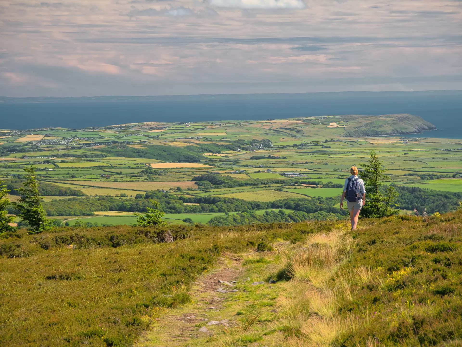 Hiking on the Llŷn Peninsula, Wales. Alan Morris/Getty Images