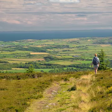 Hiking on the Llŷn Peninsula, Wales. Alan Morris/Getty Images