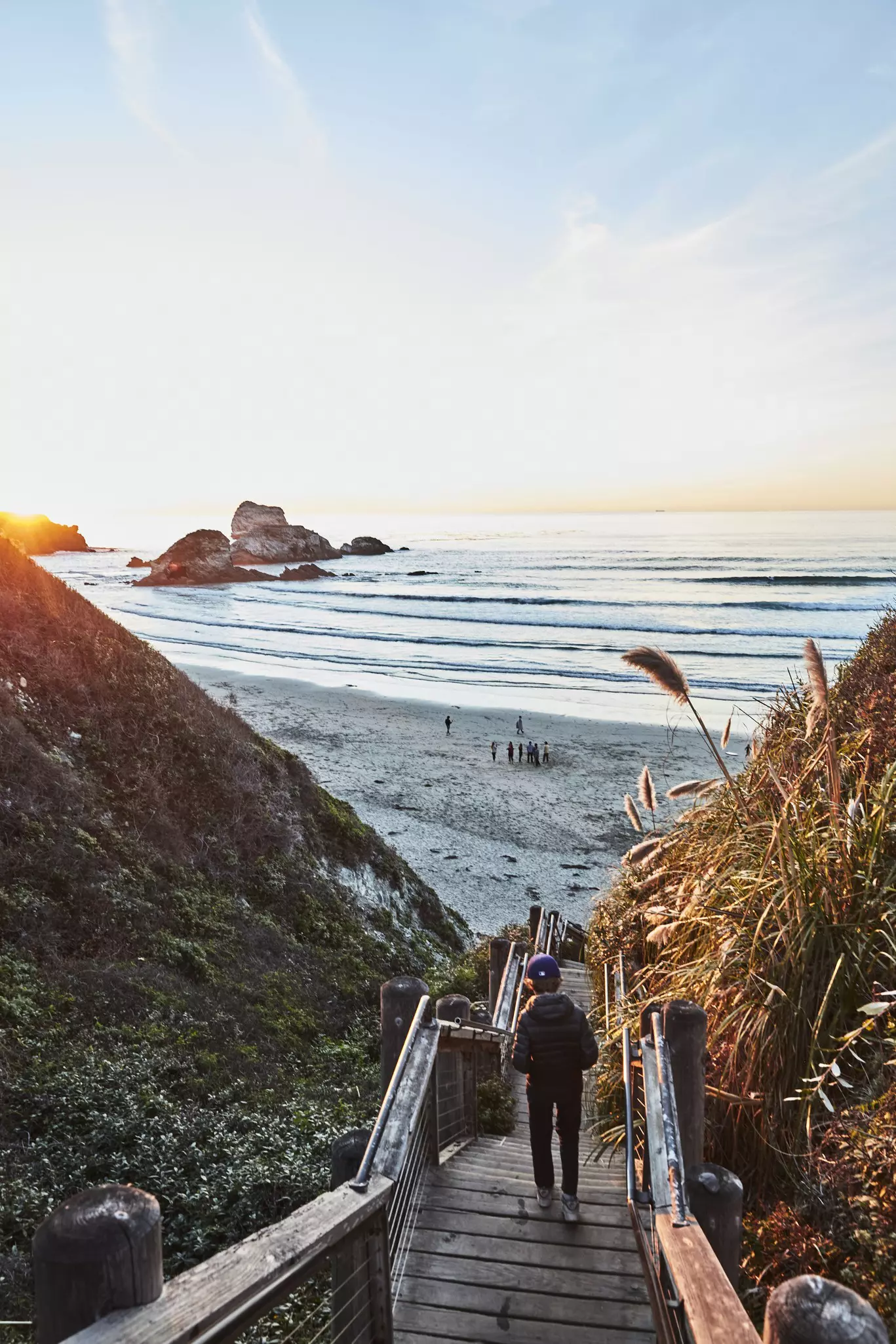 Sand Dollar Beach is a favorite of the Ingalls, who watch the surfers and explore the unique biology of the coast © The Ingalls Family / Lonely Planet