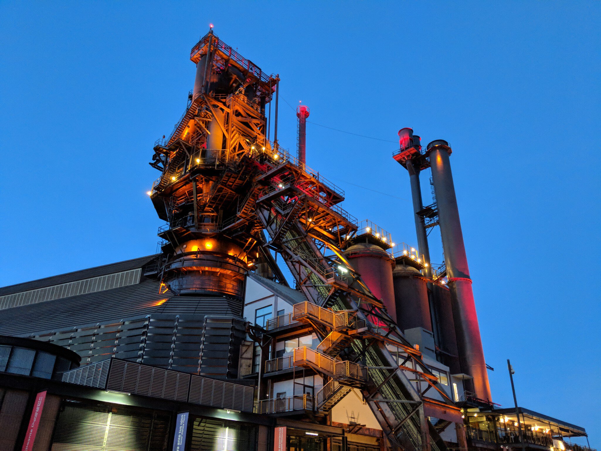 Monterrey, Nuevo Leon, Mexico - March 15, 2018: Horno 3, a blast furnace turned museum located in Parque Fundidora.