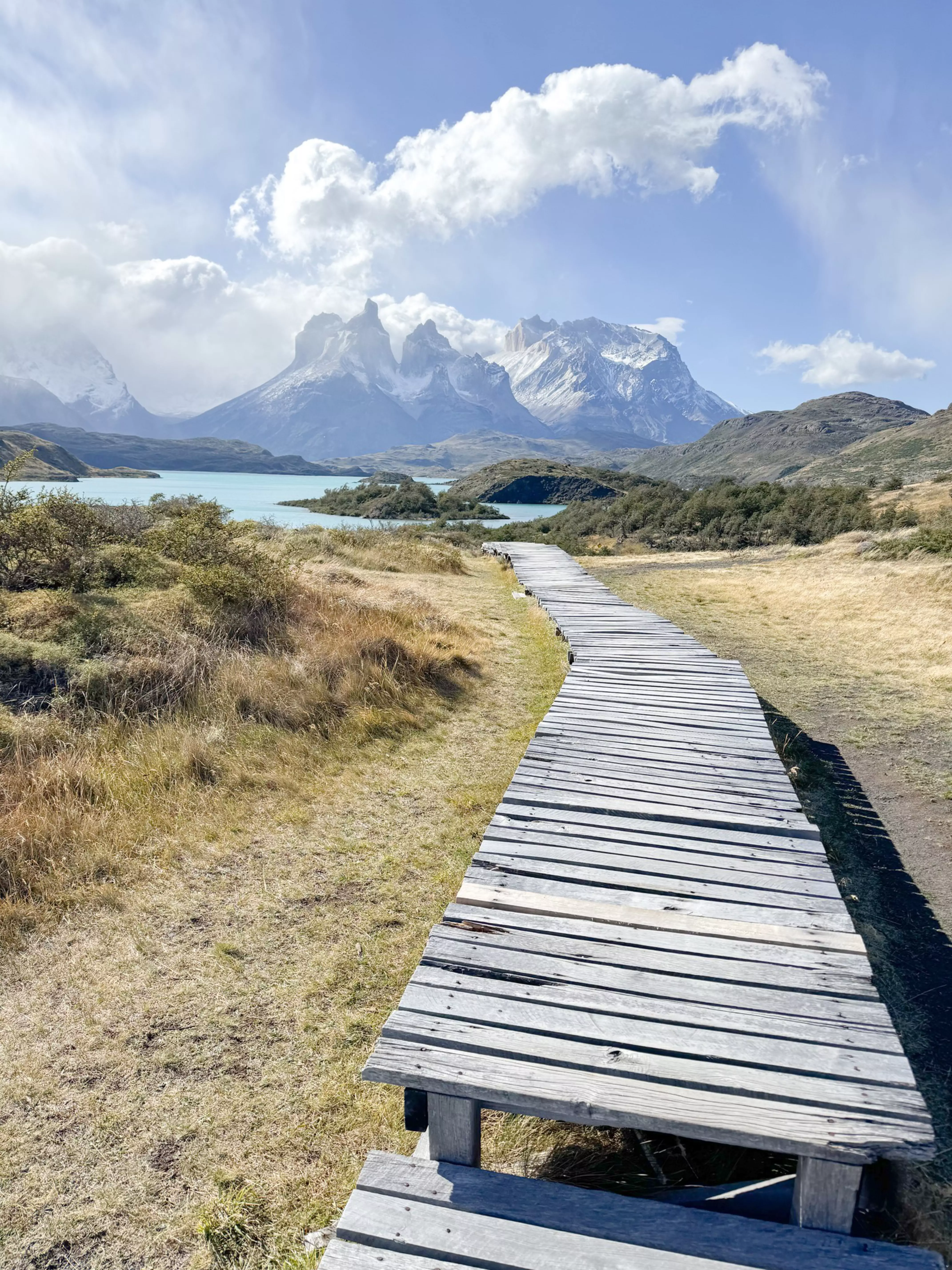 View from our hotel in Torres del Paine