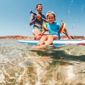 From paddleboarding with little ones to snorkelling with your teens, Sardinia is the perfect family destination © AleksandarNakic / Getty Images