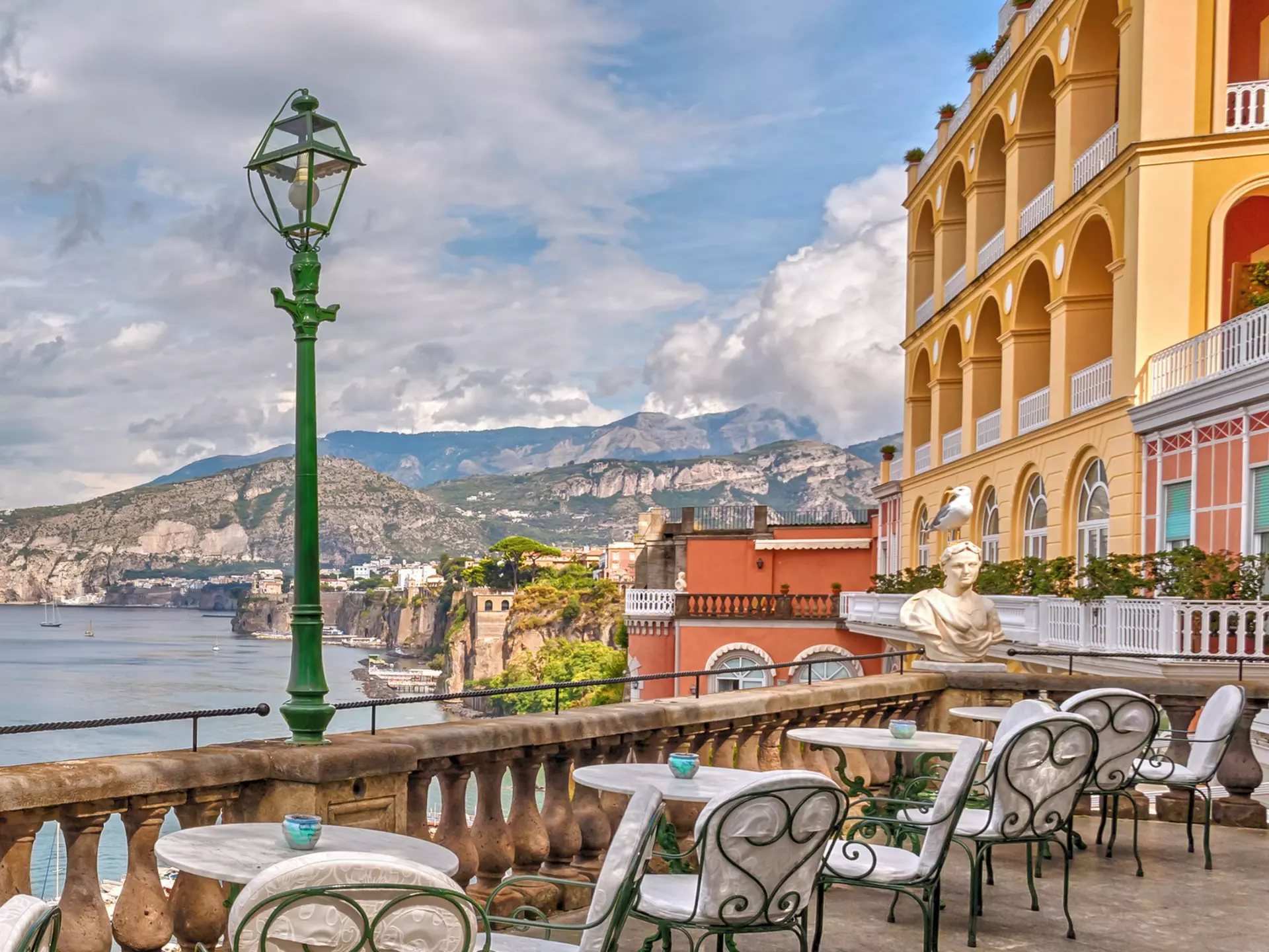 Sorrento is an excellent base to explore the Amalfi Coast. Bahdanovich Alena/Shutterstock 