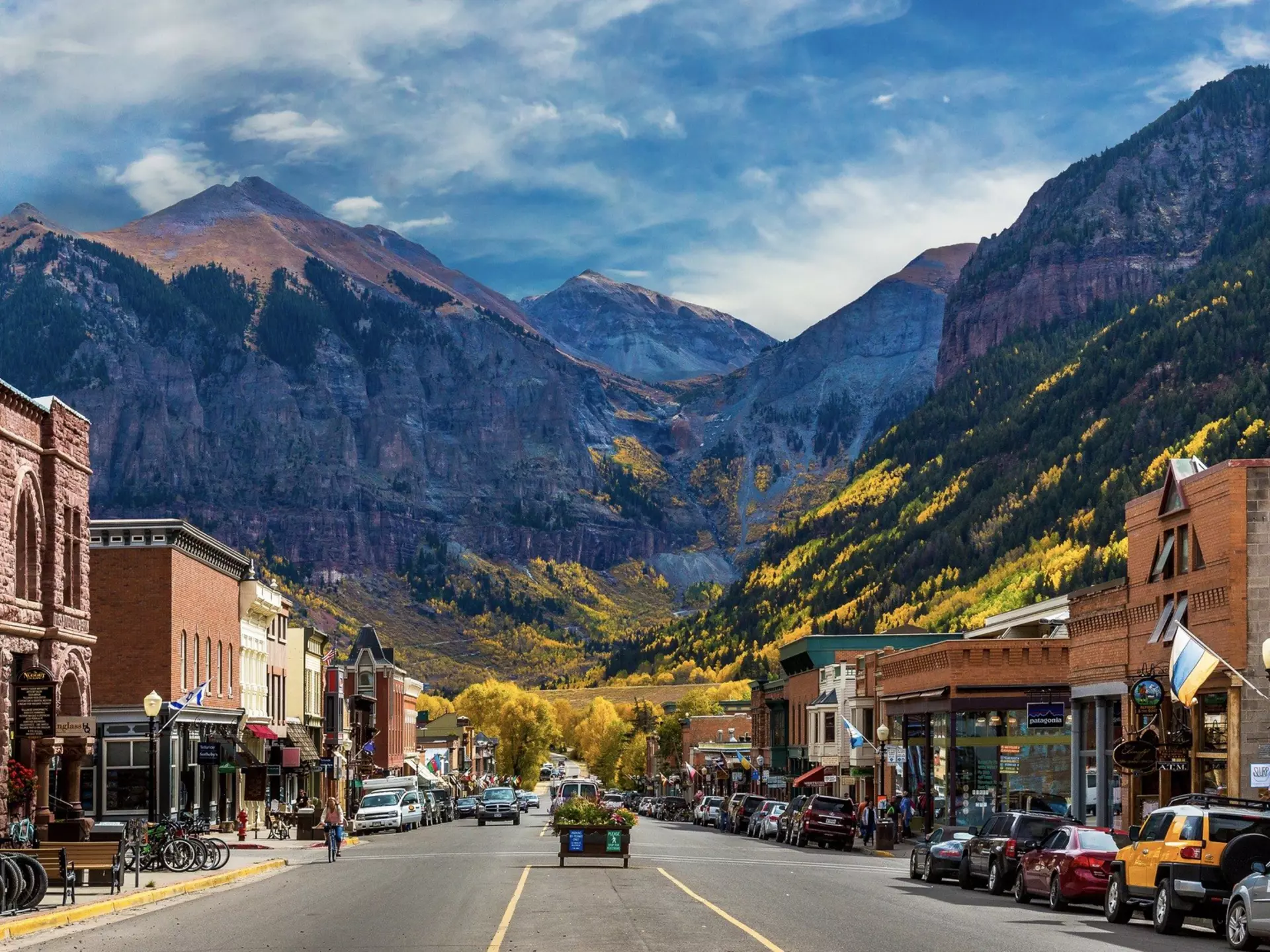 Wedged in a box canyon in southwest Colorado, Telluride is one of the most beautiful towns in the West. Deb Snelson/Getty Images