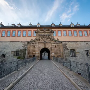 Petersberg Citadel Main Gate - Erfurt, Thuringia, Germany
