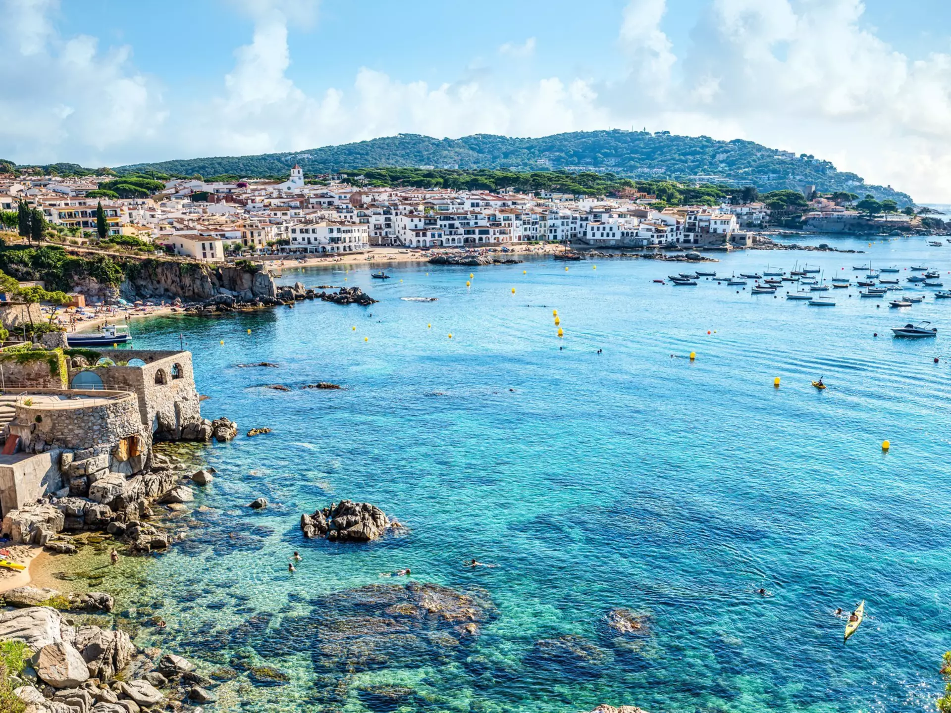 Calella de Palafrugell on the Costa Brava, Spain. Eloi_Omella/Getty Images