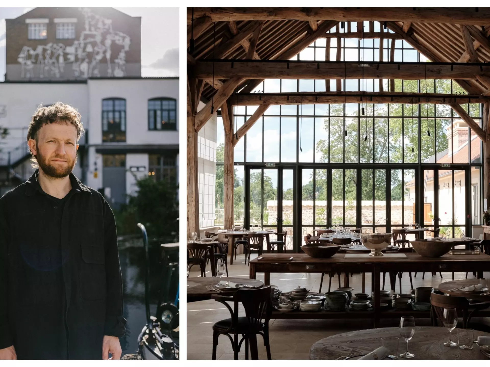 Douglas McMaster, head chef at Silo and Le Doyenné restaurant where he had one of his best meals © James Nelson