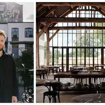 Douglas McMaster, head chef at Silo and Le Doyenné restaurant where he had one of his best meals © James Nelson