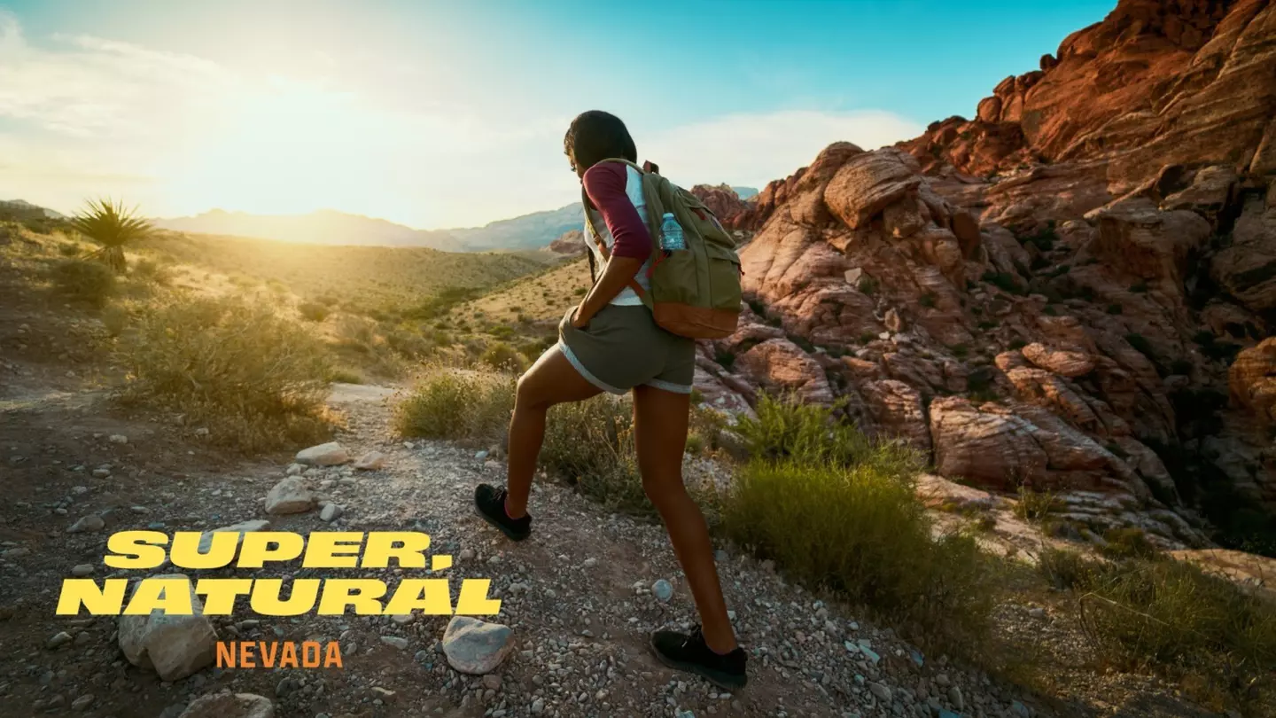 Whether you're looking for a challenging hike, an adrenaline-pumping bike ride, or a chance to conquer your fear of heights, you can find it in Nevada © Joshua Resnick / Shutterstock; Graphics by Dustin Johnson / Lonely Planet